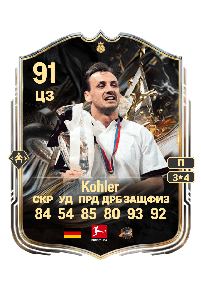 Jürgen Kohler card