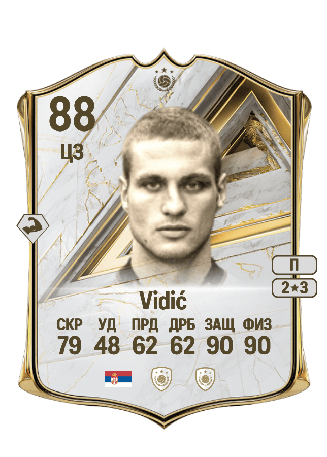 Nemanja Vidić card