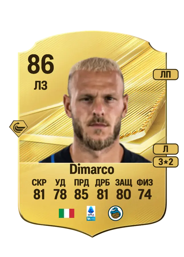 Federico Dimarco card