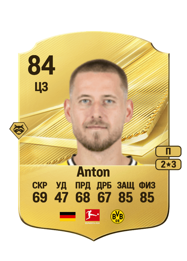 Waldemar Anton card