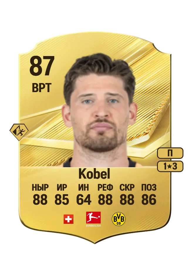 Gregor Kobel card