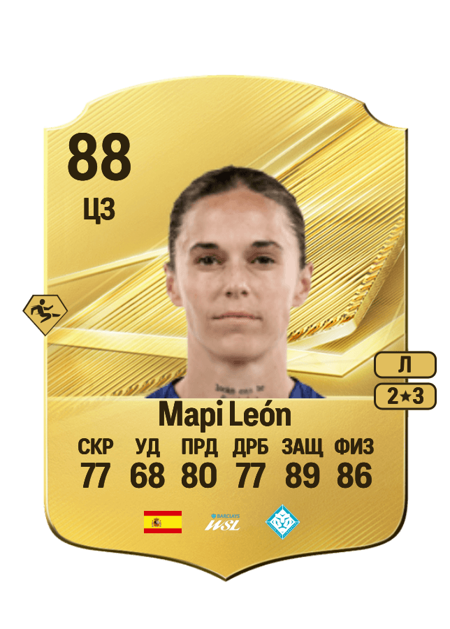 Mapi León card