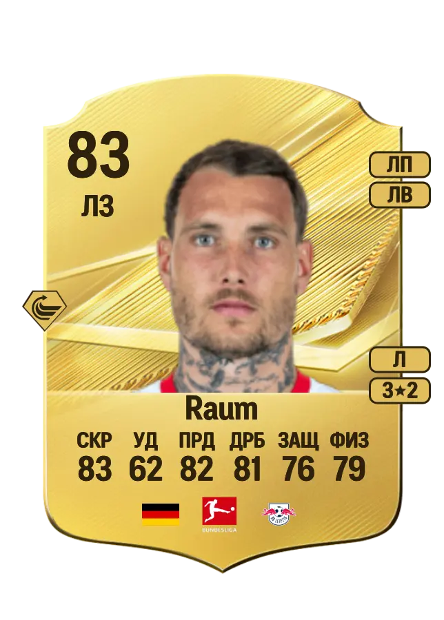 David Raum card