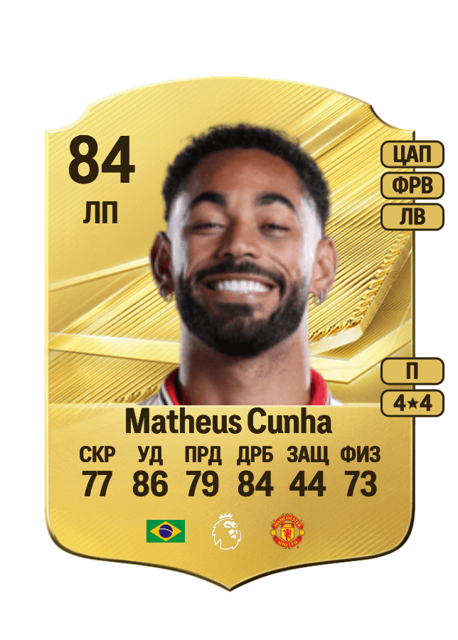 Matheus Cunha card