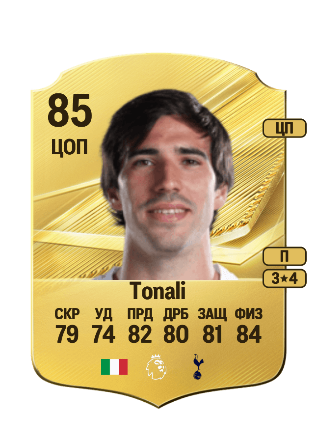 Sandro Tonali card
