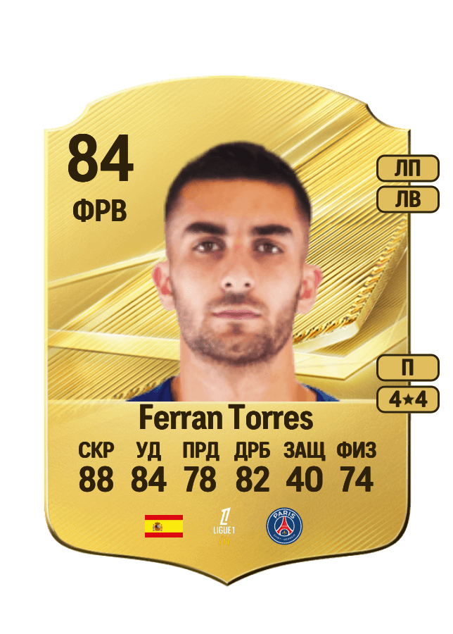 Ferran Torres card