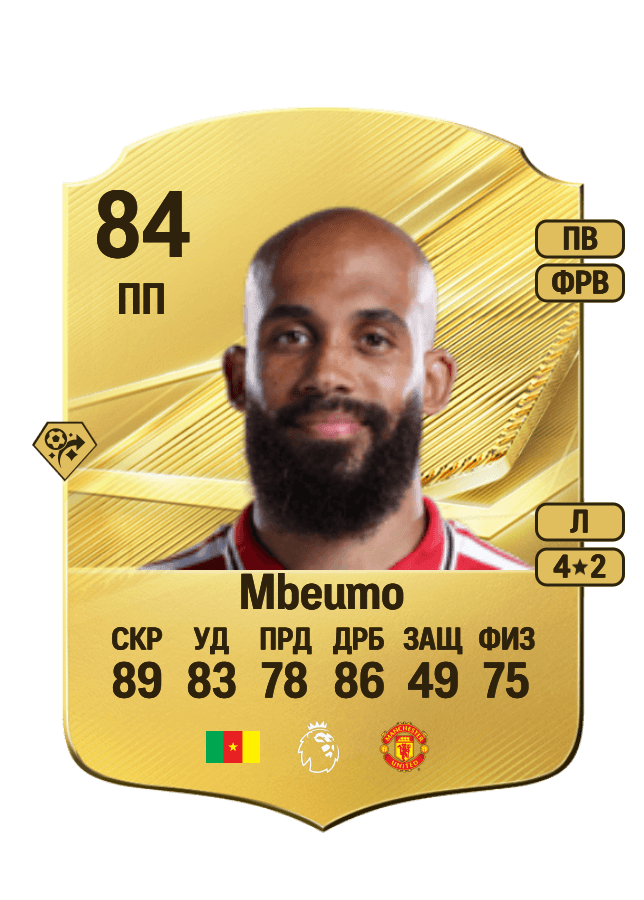 Bryan Mbeumo card