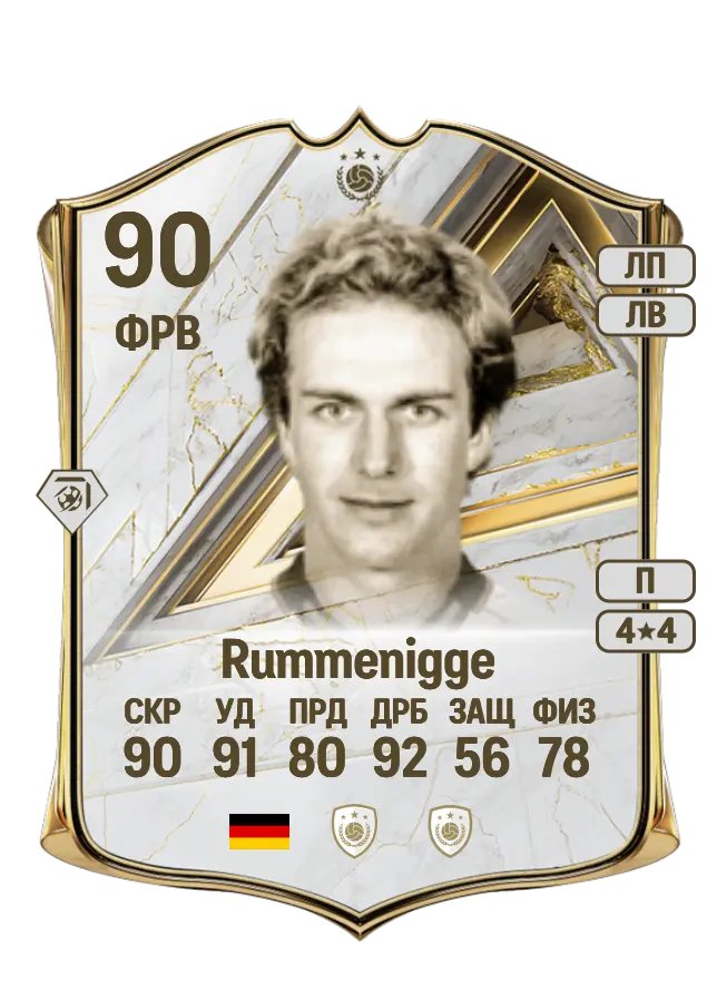 Karl-Heinz Rummenigge card