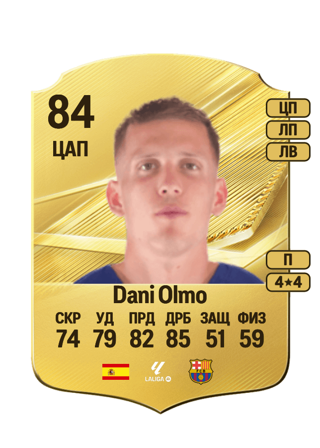 Dani Olmo card