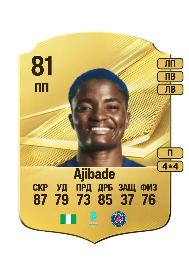 Rasheedat Ajibade card
