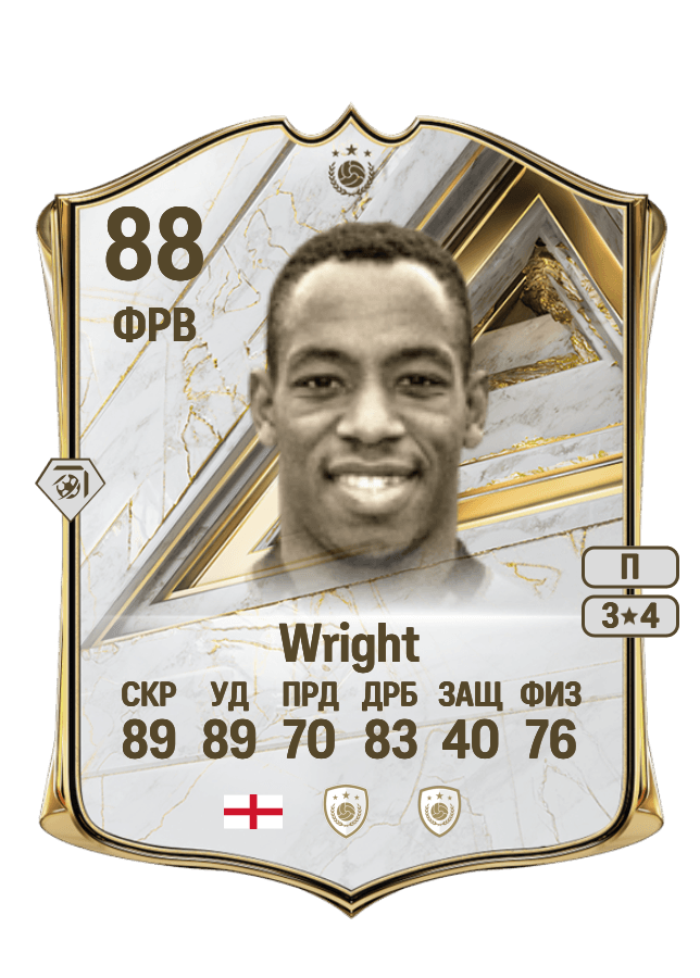 Ian Wright card