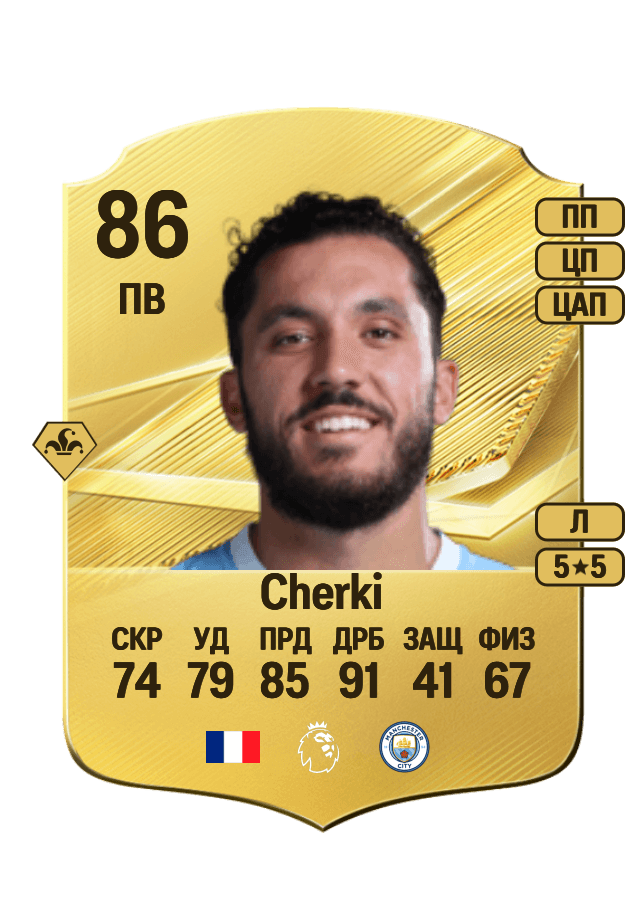 Rayan Cherki card