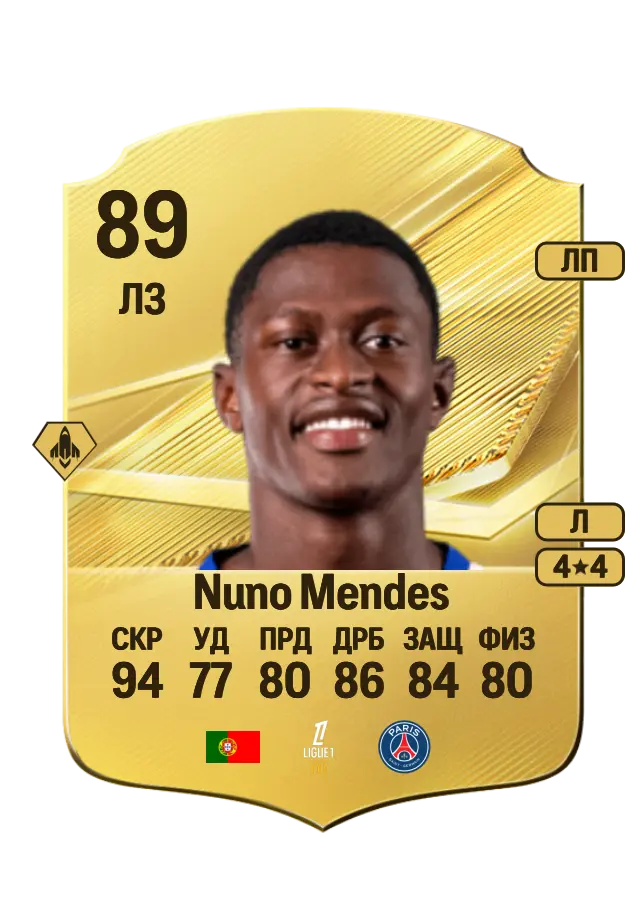 Nuno Mendes card