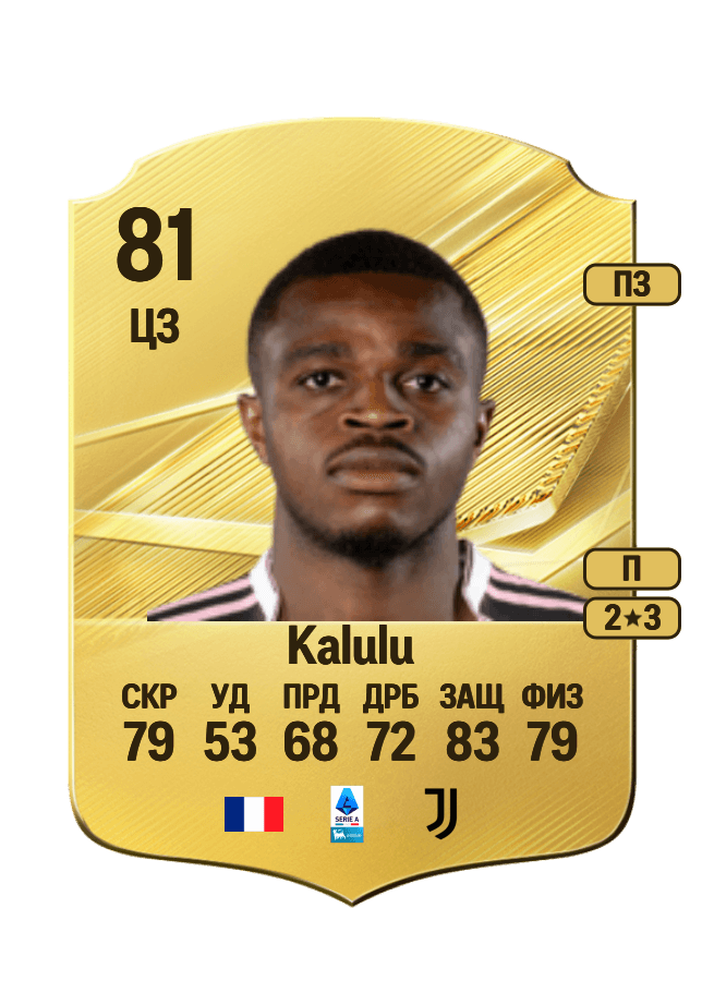 Pierre Kalulu card