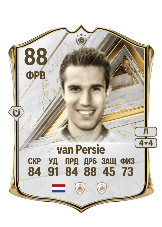 Robin van Persie card