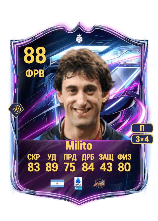Diego Milito card