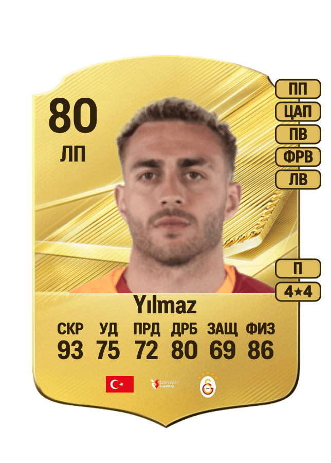 Barış Alper Yılmaz card