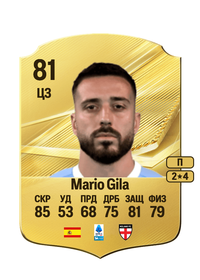 Mario Gila card