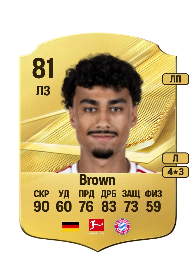 Nathaniel Brown card