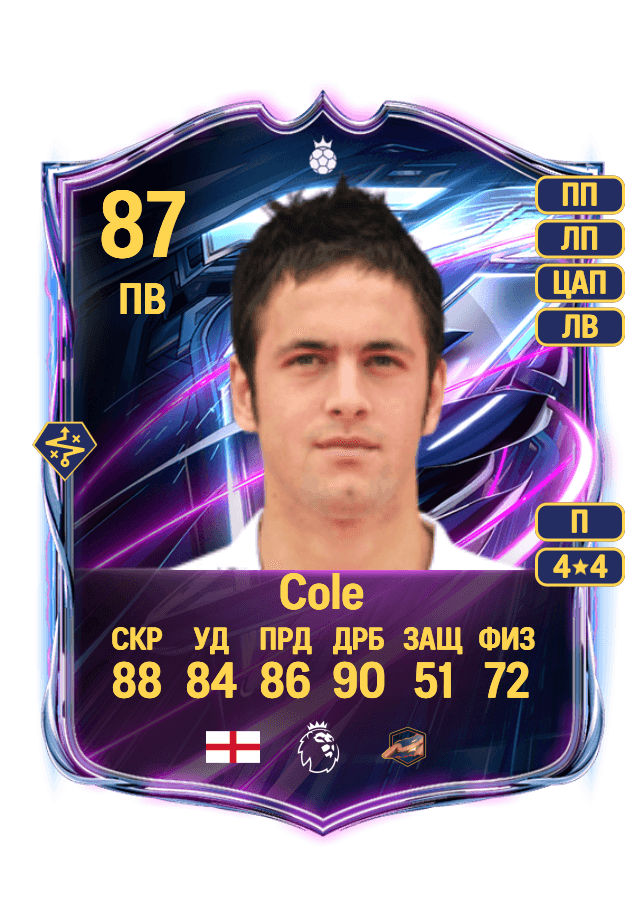 Joe Cole card
