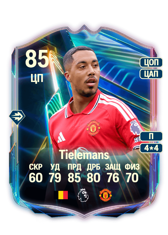 Youri Tielemans card