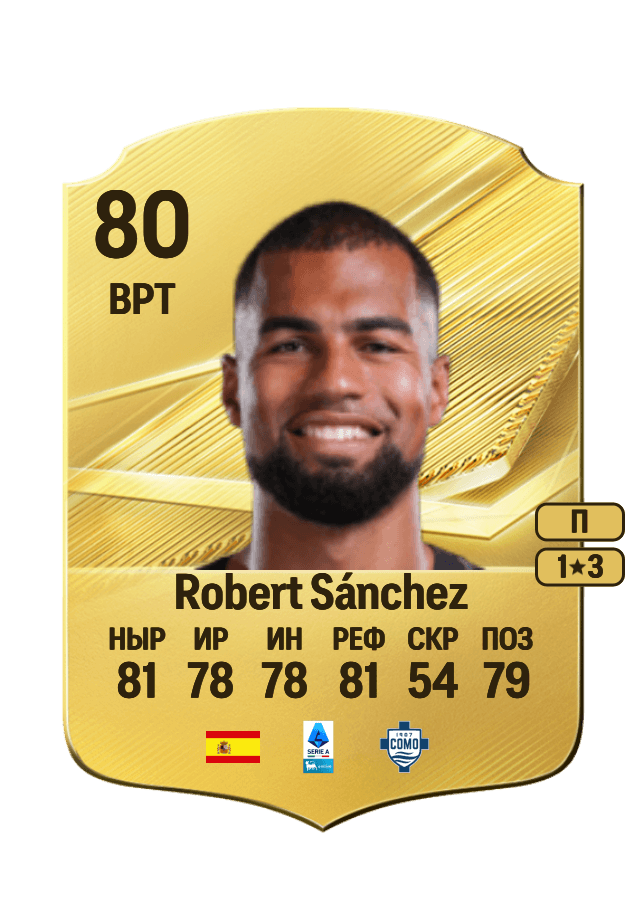 Robert Sánchez card