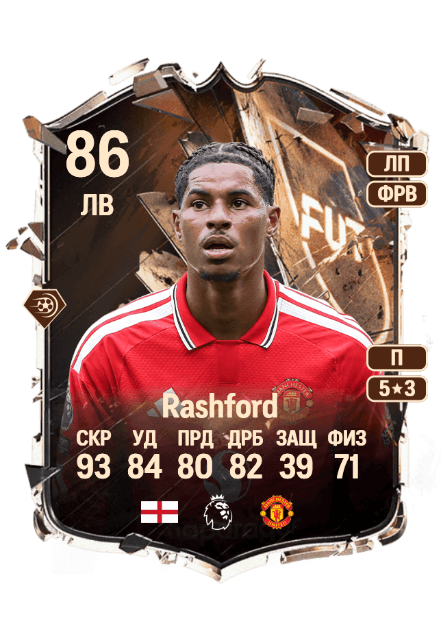 Marcus Rashford card