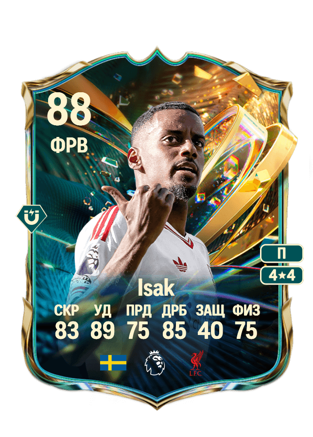 Alexander Isak card