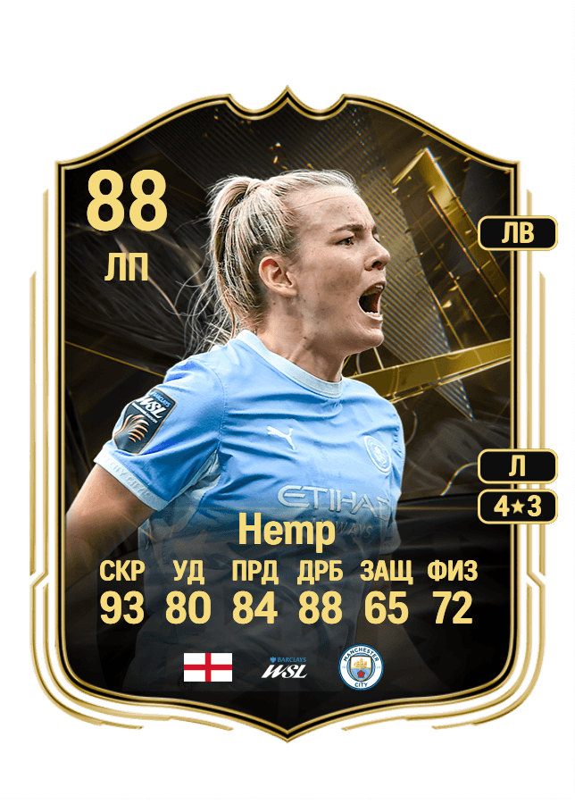 Lauren Hemp card