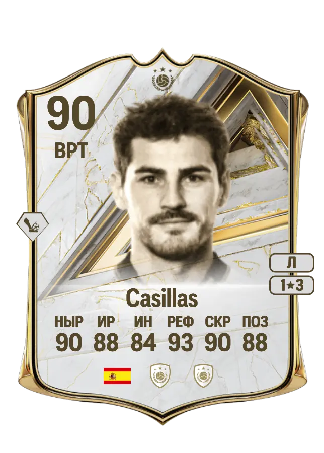 Casillas card