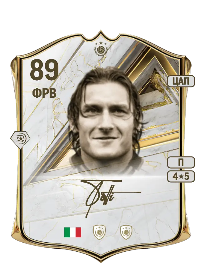 Francesco Totti card