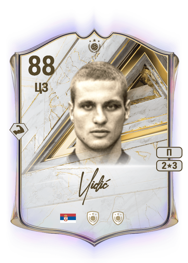 Nemanja Vidić card
