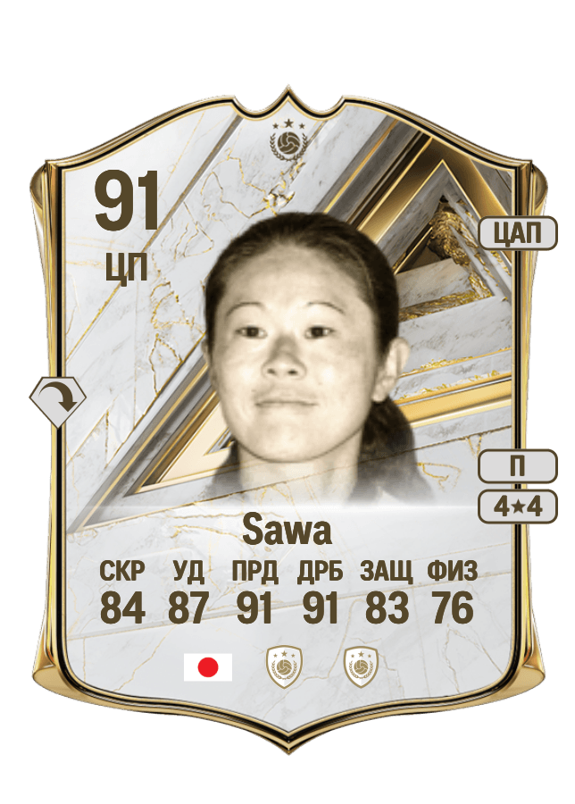 Homare Sawa card