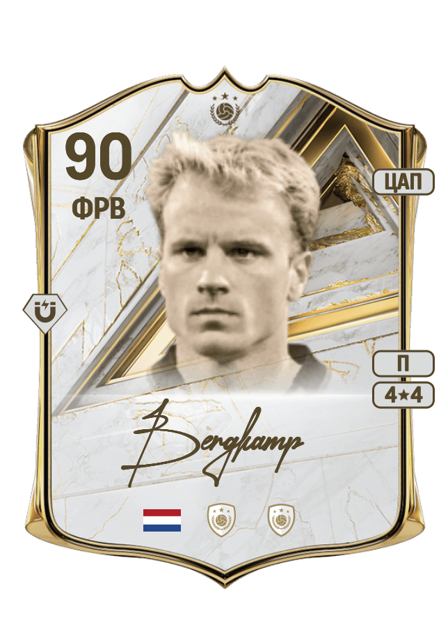 Dennis Bergkamp card