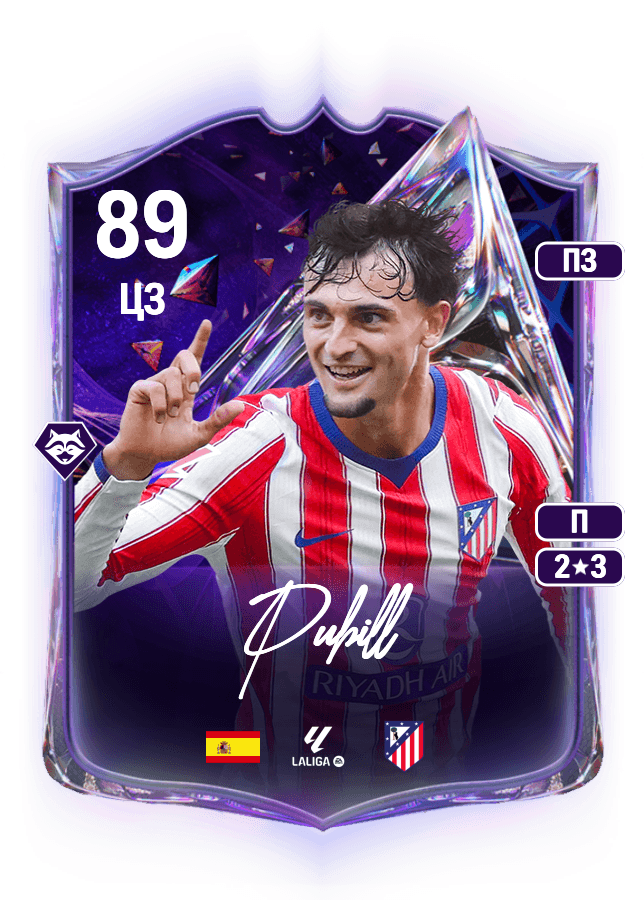 Pubill card