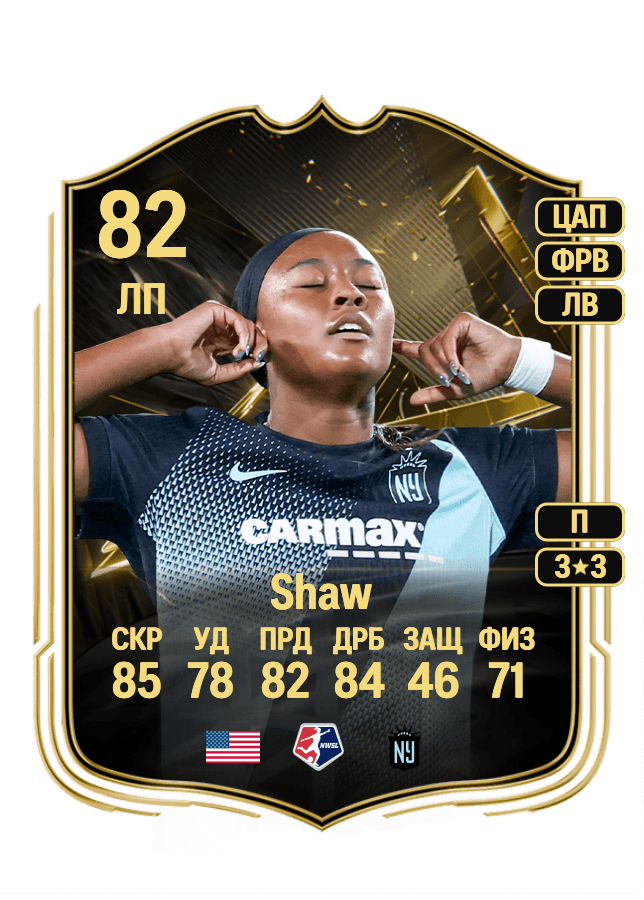 Jaedyn Shaw card
