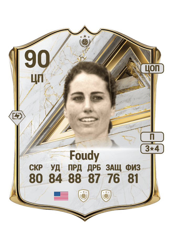 Julie Foudy card