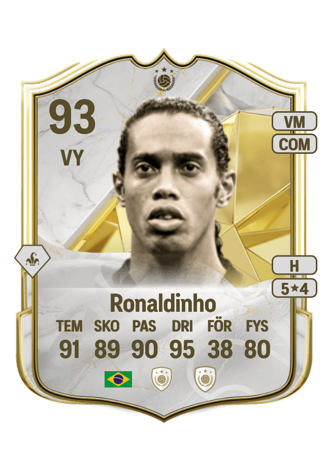 Ronaldinho card