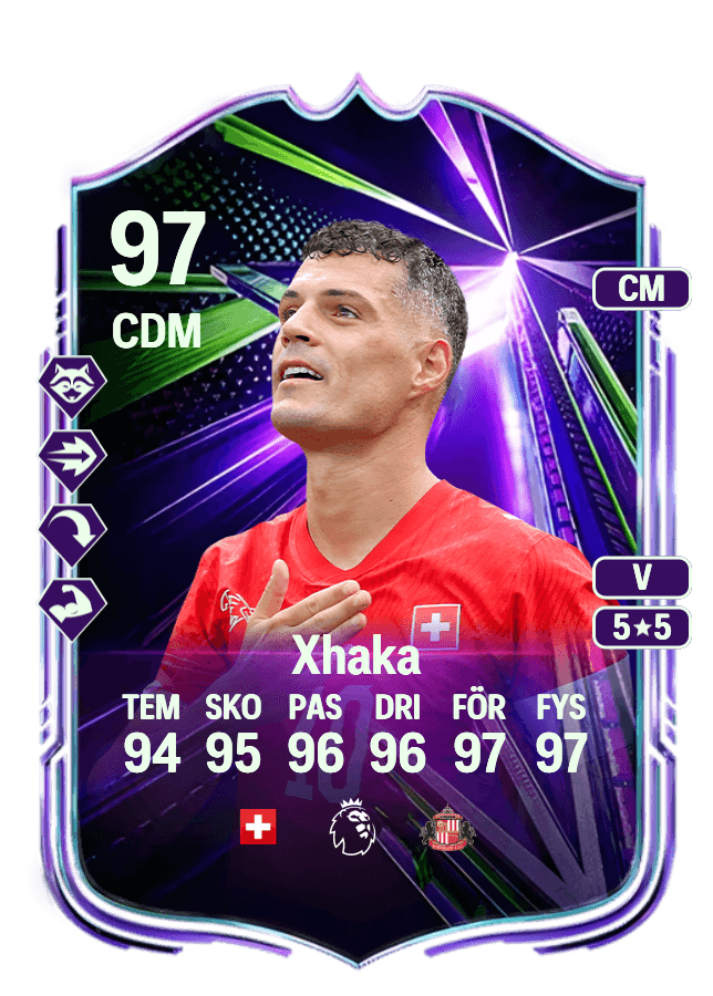 Granit Xhaka card