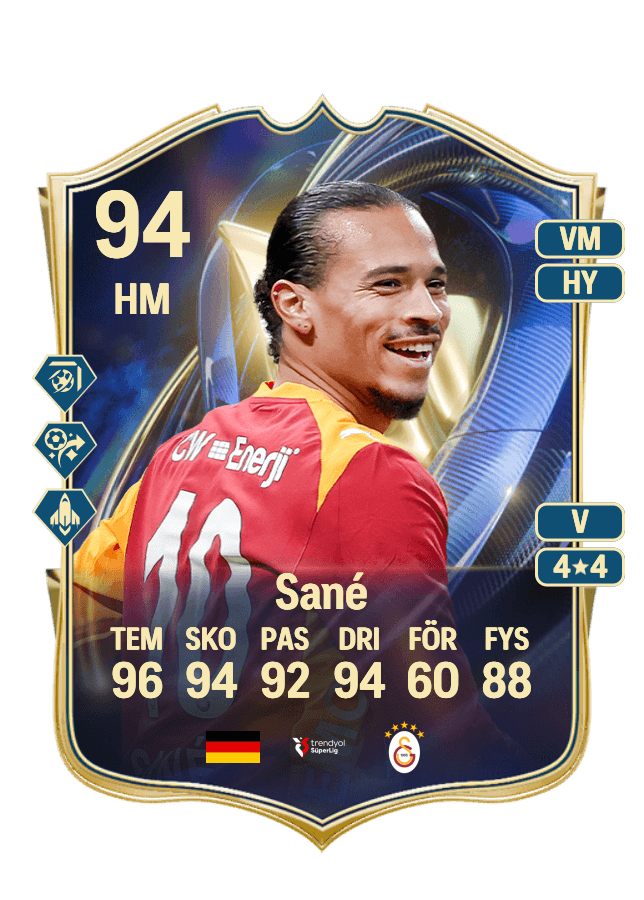 Leroy Sané card
