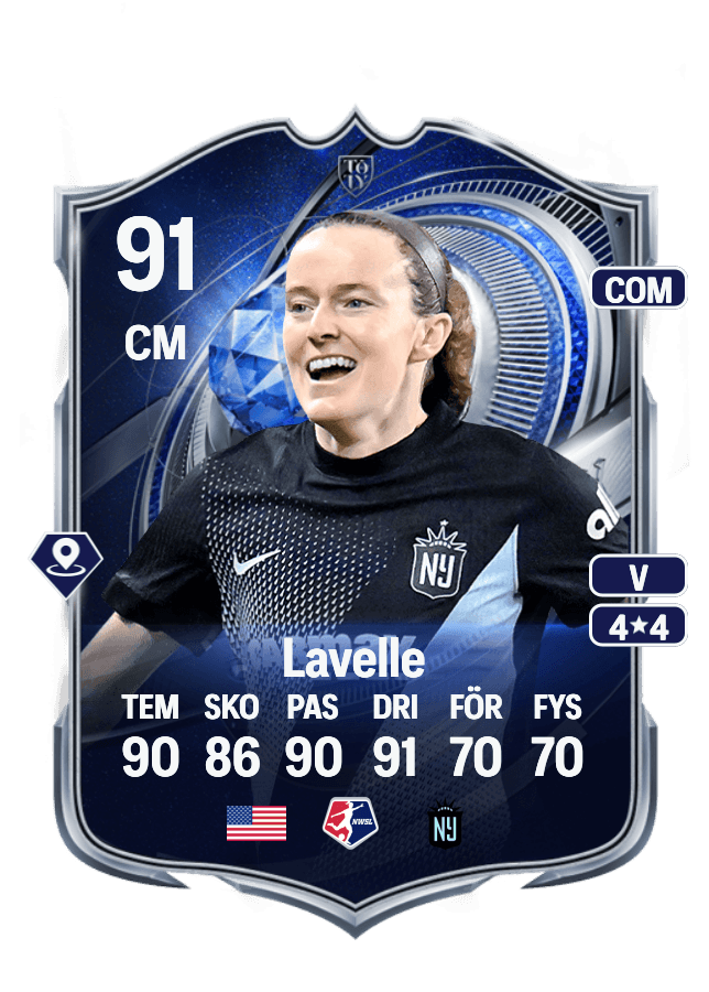 Rose Lavelle card