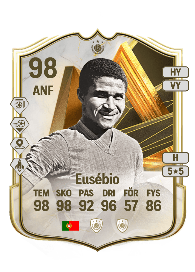 Eusébio card