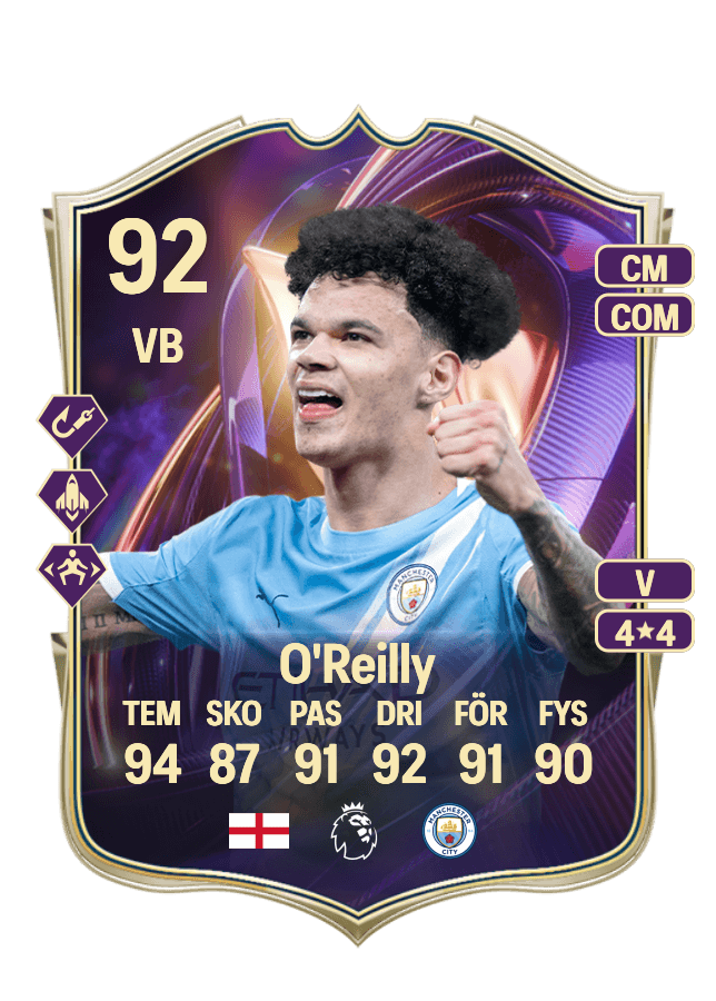Nico O'Reilly card