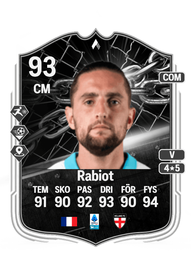 Adrien Rabiot card