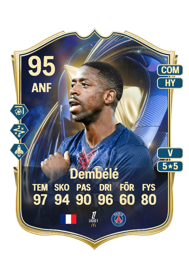 Ousmane Dembélé card