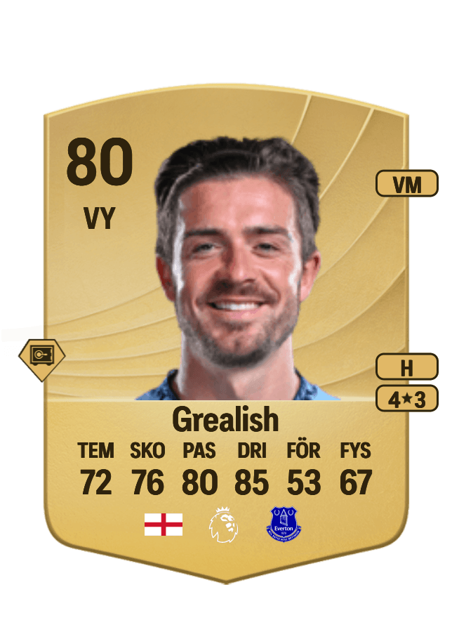 Jack Grealish card