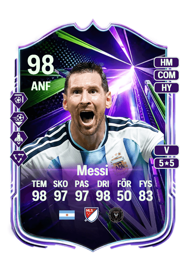 Lionel Messi card