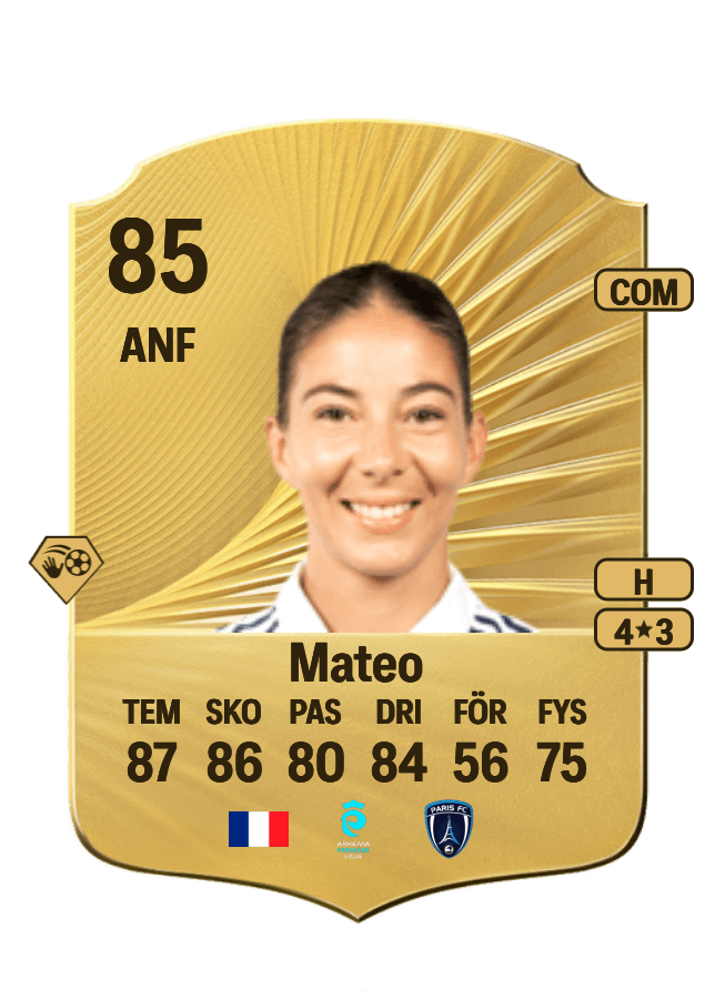 Clara Mateo card