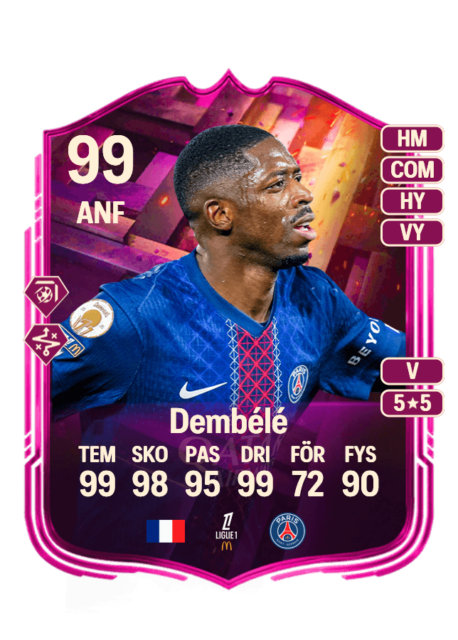 Ousmane Dembélé card