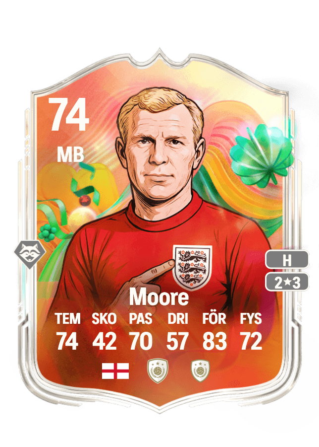 Bobby Moore card